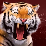 tiger wallpapers android application logo